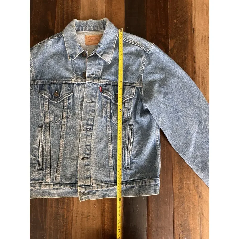 Vintage 80s Levis 70506 Denim Jacket 40 Made in USA Workwear Denim